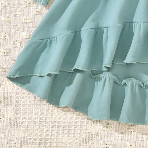 Image of fioukiay Toddler Girls Fall Winter Outfit 18 Months - 6T