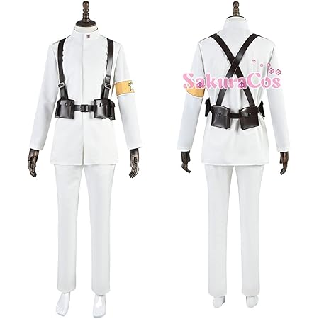 Amazon Sakuracos 進撃の巨人 ファイナルシーズン マーレ軍 マーレの戦士候補生 コスプレ衣装 コスチューム ハロウィン クリスマス 制服 大人 アニメ Cosplay イベント コスプレ 仮装 通販