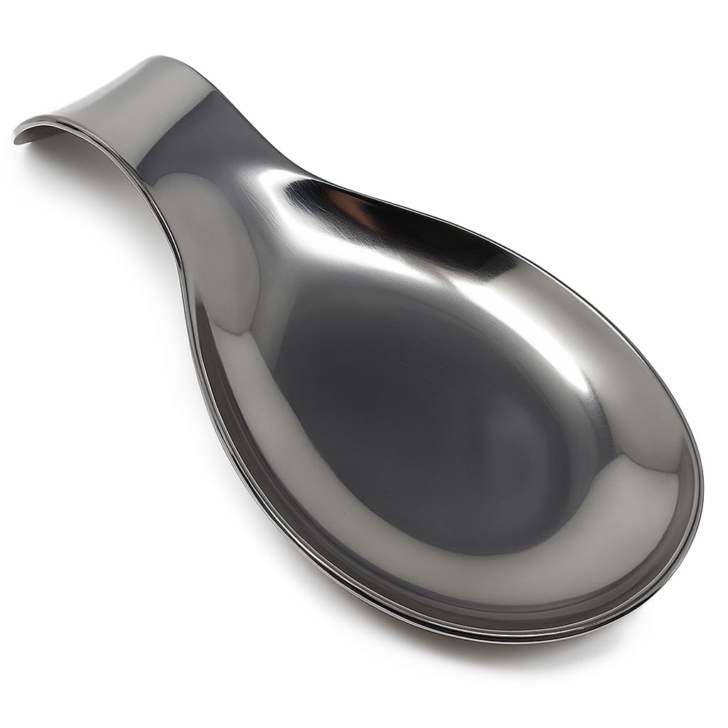 Porte-cuillère cuisine acier inoxydable argent MGE
