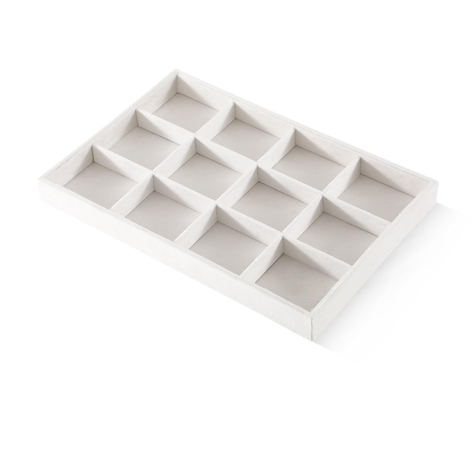 YUSUZH Ring Earring Bracelet Necklace Display Tray Table Top Stackable Drawer Storage Jewelry Organizer for Rings, Earrings