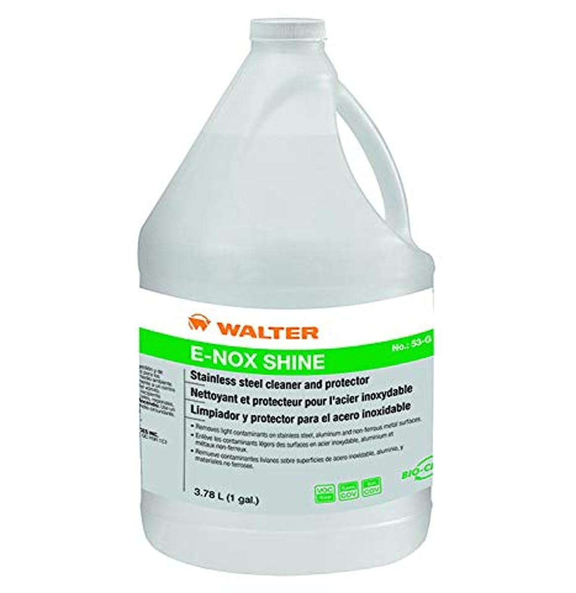 Walter Surface Technologies Shine Stainless Steel Cleaner & Protector 3.78L/1GAL