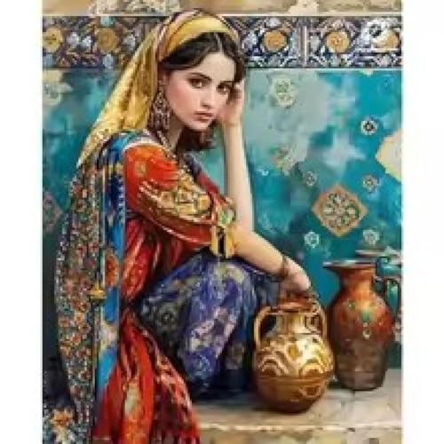 Toile avec cadre portrait traditionnel deco murale 60x90 - 4