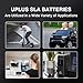 UPLUS LP12-12 12V 12AH Rechargeable AGM SLA Battery for Mobility Scooter, UPS, Golf Trolley, replace for EXP12120,EP12-12,NP12-12,WP12-12,LC-RA1212P,RT12120,CP12120,ML12-12