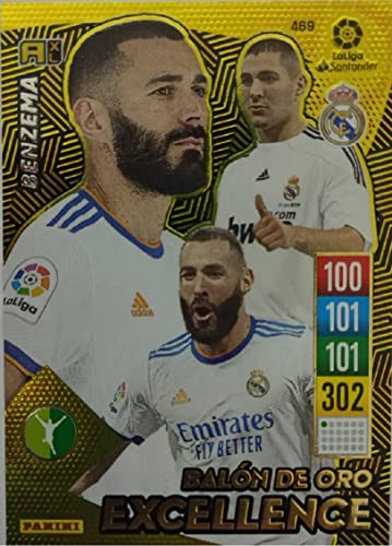 Panini Benzema Excellence Balón de Oro Adrenalyn XL 2021-2022