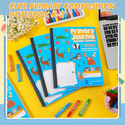Carnet de dessin et d'écriture pour enfant K-2 avec couverture imprimé animal - 5