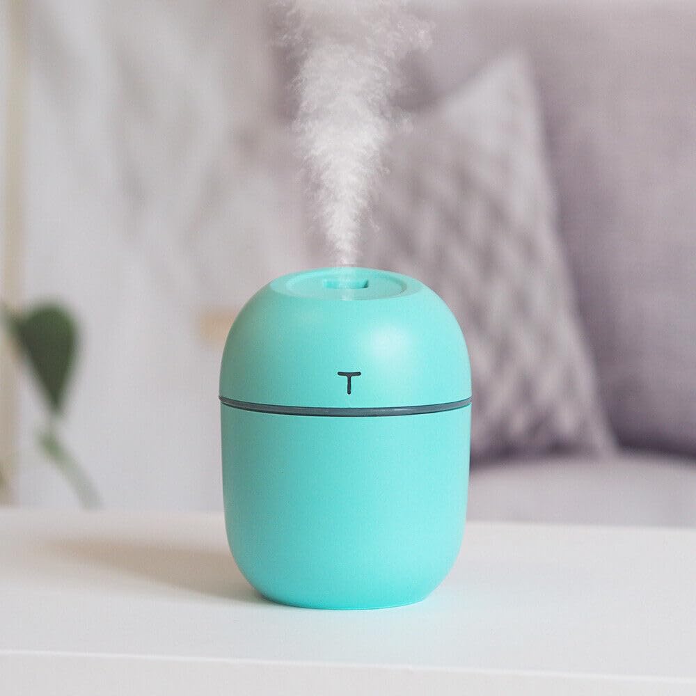 Chocozone USB Operated Cool Mist Humidifier Diffuser with 7 Color Lights Air Humidifer for Room Office Car (180 ML) (Gren) (B0C8THYQQR) Amazon Price History, Amazon Price Tracker