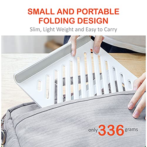 Image of TANTRA Laptop Stand, Folding Stand for Laptop, Portable Laptop Holder (Black)
