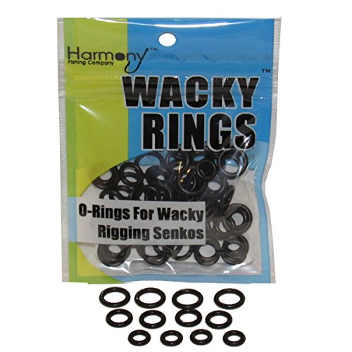 Wacky Rings - O-Rings for Wacky Rigging Senko Worms (3,4,5,6