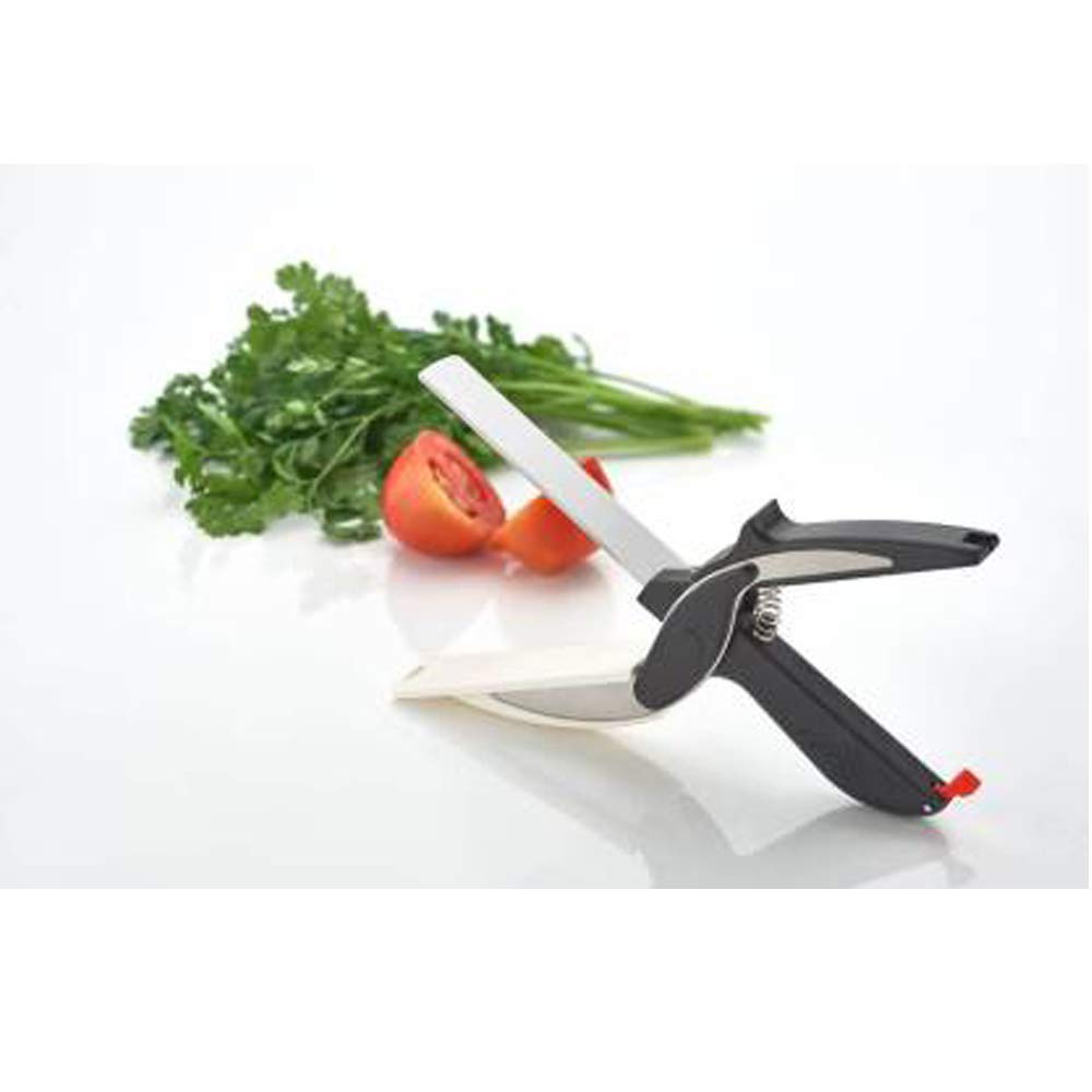Buy CreativeDesignz 2in1 Steel Smart Clever Cutter Kitchen Knife Food