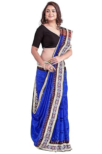 COTTONSILK & KHANDUAPATA sambalpuri silk saree – image 5