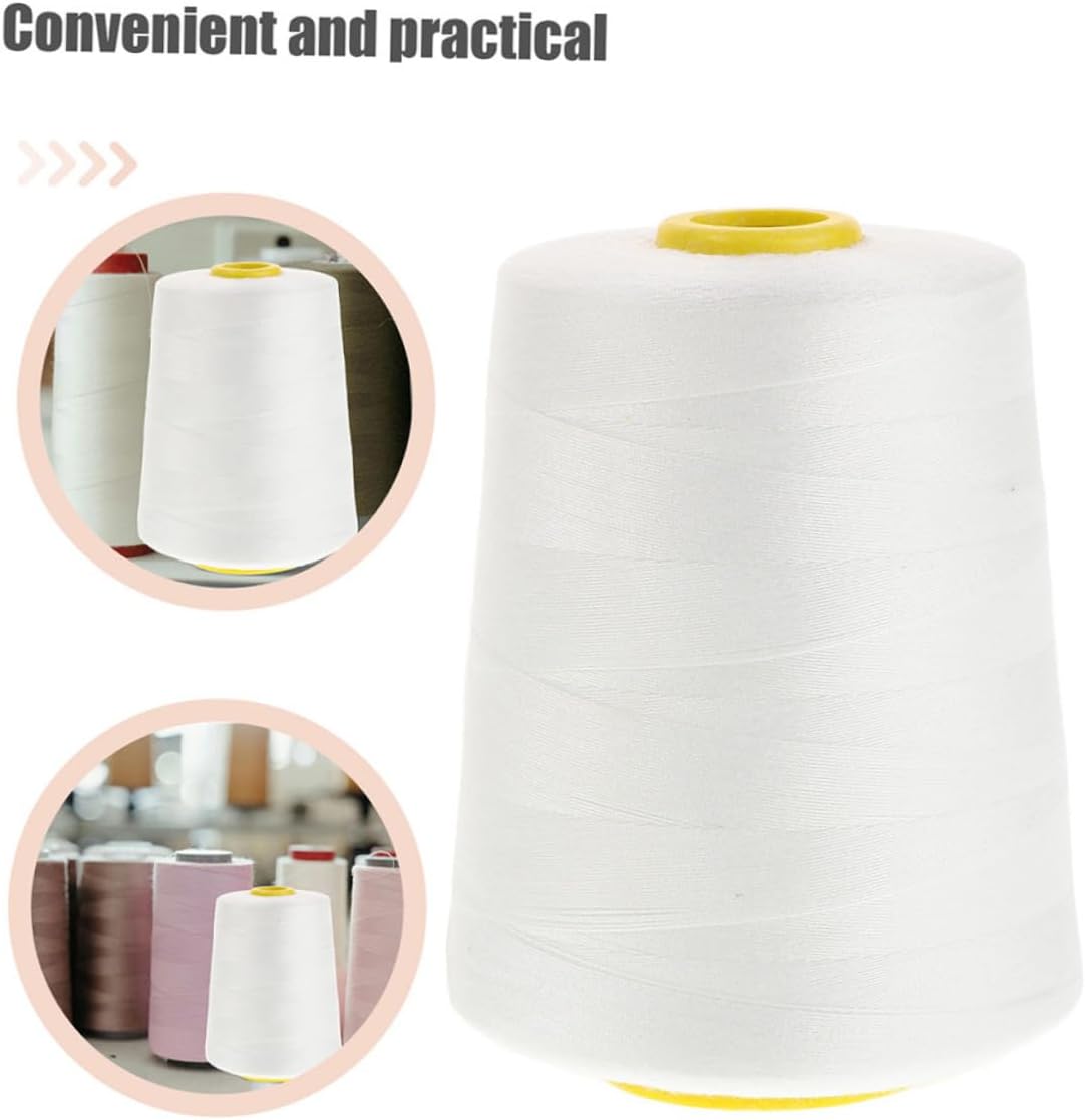 2rolls Yards Strong Sewing Thread Quilting Embroidery Floss for Heavy Duty DIY Hand Machine Sewing Smooth Performance No Snags Ample Supply