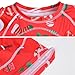 Eicolorte Men Football Padded Shirt Baseball Chest Protector Compression Shirt with 6 Pads Adult Rib Protective Undershirt Heart Guard for Softball Rugby Lacrosse (2XL)