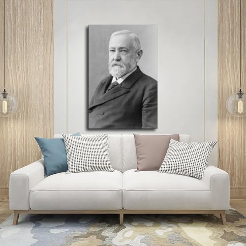 Impression sur toile Benjamin Harrison tableau décoration salon 61x91 - 5