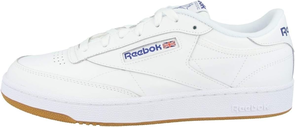 Reebok Club C 85, WHITE/ROYAL BLUE, 10.5