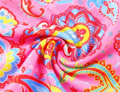 Image of Girls Swimsuits One-Piece Bathing Suits Multicolor Kids Sport Summer Beach Swimwear for 2-10 Years Old