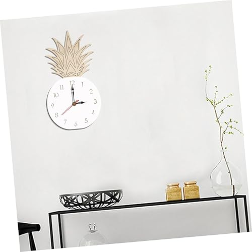 Miniatura 9 de Relojes de pared decorativos Reloj de pared DIY Reloj silencioso Reloj de pared para niños Reloj de pared con forma de fruta Reloj de pared