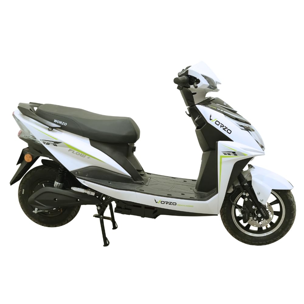 Worzo Flow + Low Speed Electric Scooter Non Rto With 80-90 Km