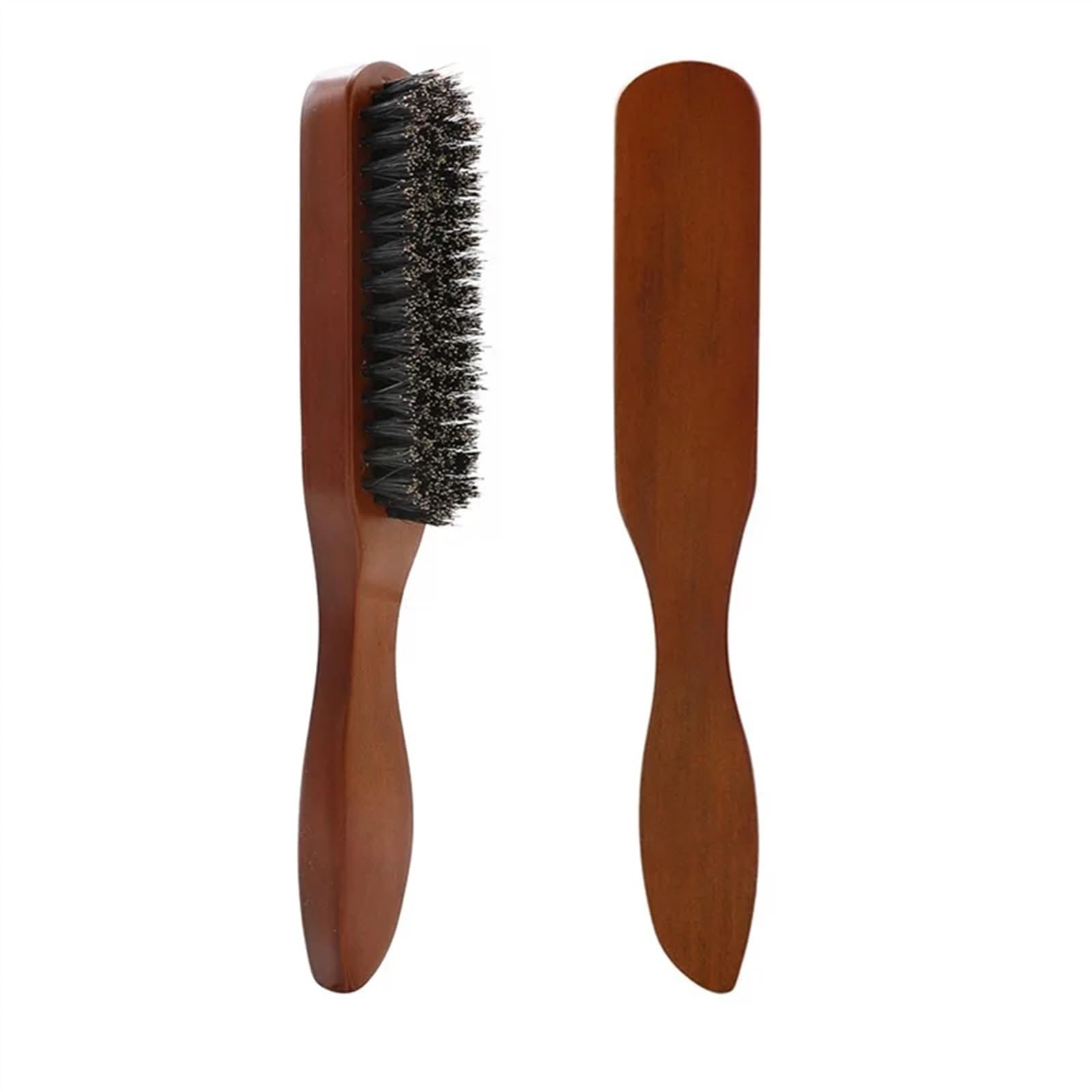Professionale Morbida Setola di Cinghiale Spazzola for Barba in Legno Parrucchiere Pennello da Barba Pettine Kit Pettine for Baffi da Uomo con Borsa Regalo Pettine for Capelli Set