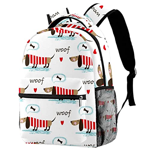 Sac à dos homme et femme motif os de chien pour le quotidien urbain