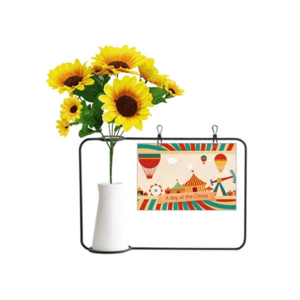 Carte de bénédiction tournesol au salon pour décorer un anniversaire