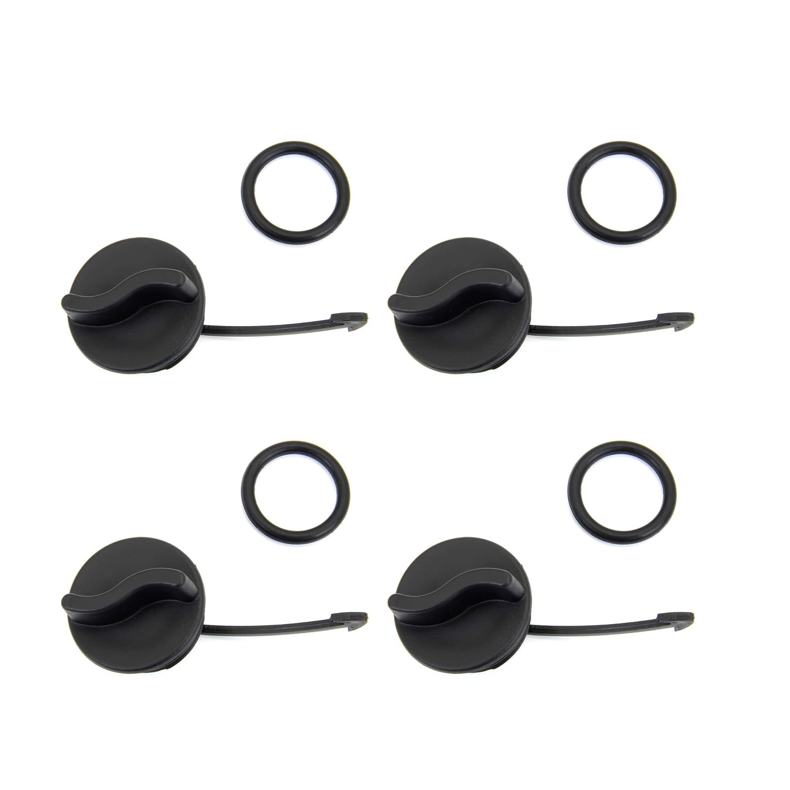 Water Drainage Plugs Assembly Easy Installation Suitable for Watercrafts, 4 Units, 292002024 292001352 292001320 Watercrafts Drain Plugs