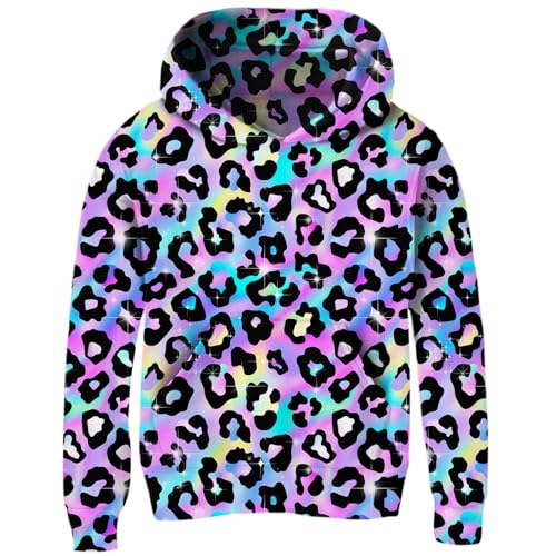Image of uideazone Teen Girl Sweatshirt Hoody Hoodies Hooded Pullover with Pockets 4-14 Years