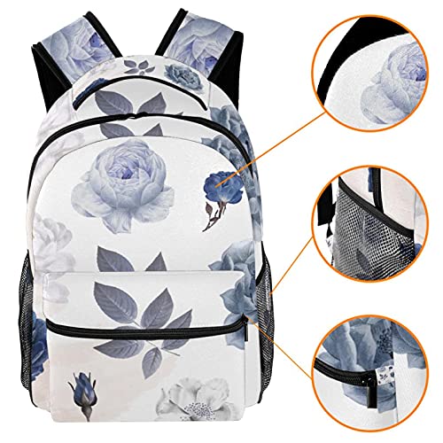 Sac à dos décontracté pour femme aquarelle cerf multicolore