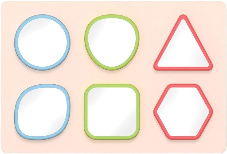 Kaplan Early Learning Wall Mounted Infant Toddler Mirror Set
