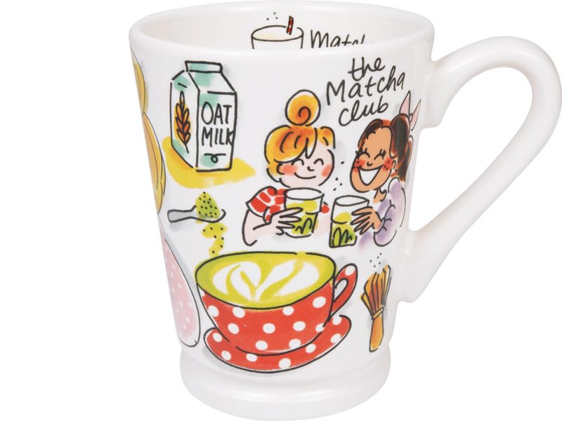Blond Amsterdam Tasse mazagran 0,5L en céramique – mug Matcha Princess idéal pour matcha latte, thé, café glacé et boissons tendance à savourer au quotidien