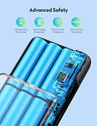 USB C Power Bank RAVPower 30000mAh 90W Portable Charger PD3.0 Fast Charging Battery Pack for Laptop, iPhone 12 Mini Pro Max, MacBook Pro, Dell XPS, Galaxy S20, Switch, iPad Pro - Thumbnail 6