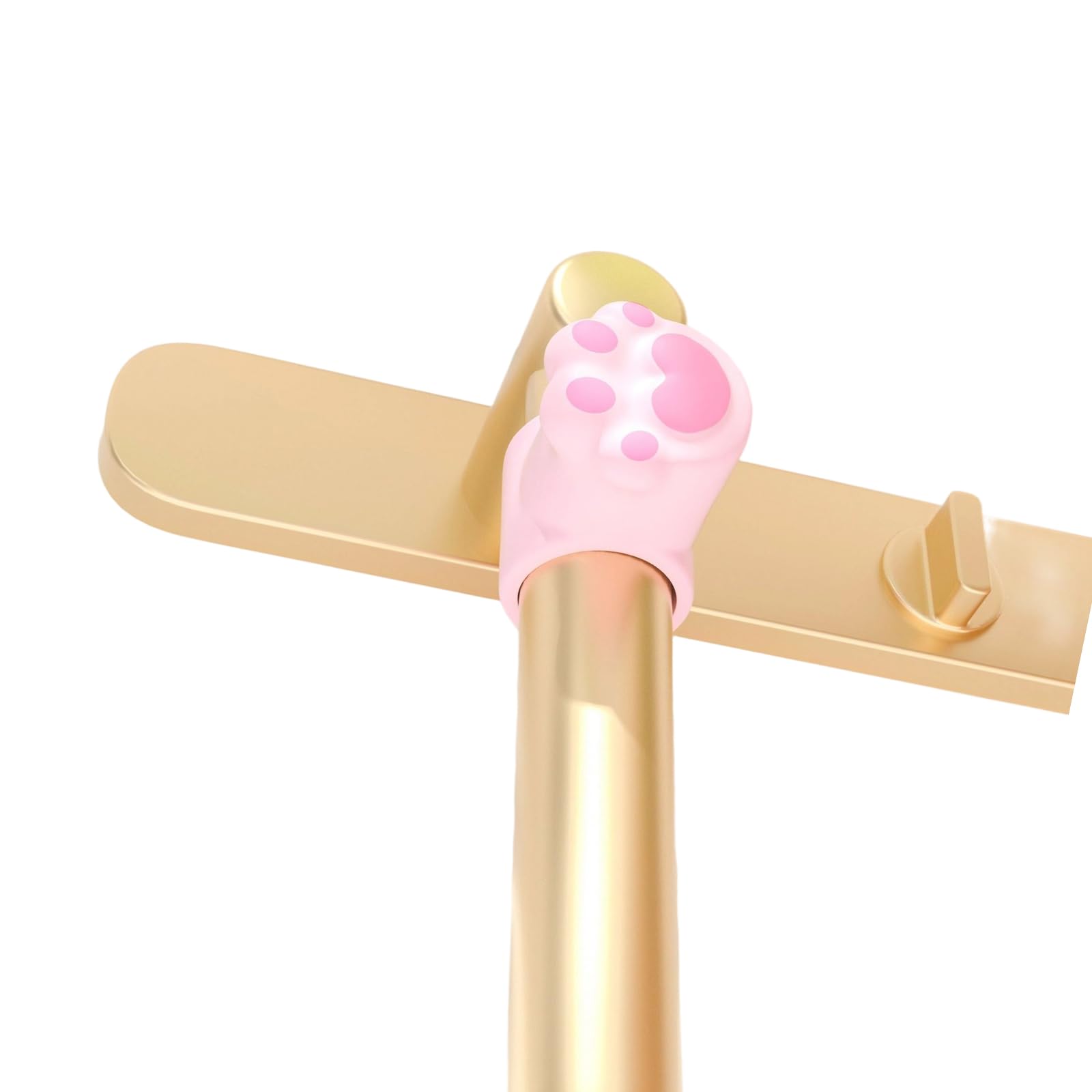 Nucelit 6PCS Silicone Door Handle Guards with Animal Paws Design for Kids Rooms Door Handle Buffer for Wall Protections Buffer
