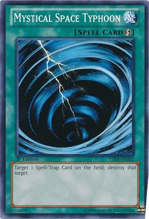 Yu-Gi-Oh! - Mystical Space Typhoon - YSKR-EN032 - Común - Edición ilimitada - Cubierta de inicio Kaiba Reloaded