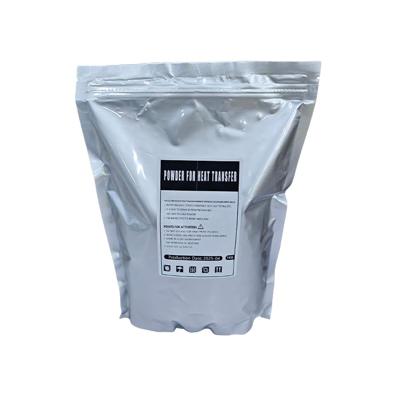 DTF TPU Hot Powder, 1KG, Compatible with L1800, XP600, I3200, F2000, R1390, L805, L800, I1600 DTF Printers