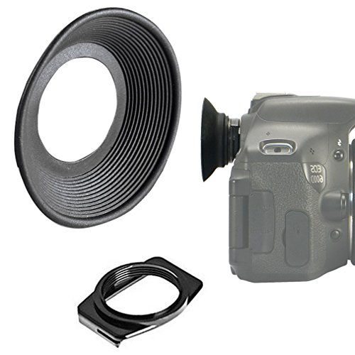 First2Savvv Premium Quality Dlsr Cameras Rubber Eyepiece Eyecup Magnifying Eyepiece For Canon Eos 1300D 1100D 1000D 800D 700D 760D 600D 650D 550D 500D 400D 450D Dslr Camera Qjq-Ox-C-01 #TOP1