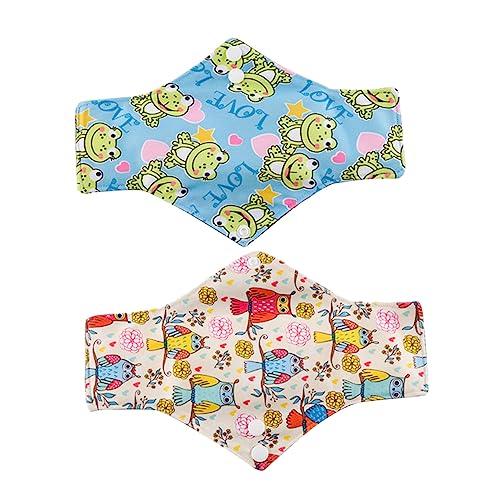 Anneome 5個洗って繰り返し使用可能な製生理用ナプキン 携帯便利 折りたたみ式 竹素材 ママパッド