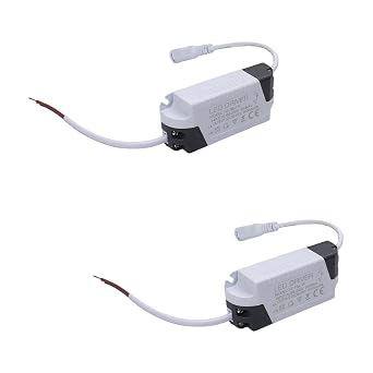Othmro LED Transformer Driver 2pcs 12-18W Power Supply Adapter 85-265V DC Low Voltage Output for LED Light,Computer Project,Outdoor Light