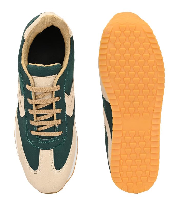 Image of Server Sneakers for Men | Lightweight Casual Shoes for Walking, Training, Gym & Travel | Soft Cushion Sneaker for Boys, Strong Grip Outsole & Colourblocked Style