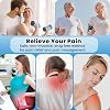 MASTOGO Wireless TENS Unit Back Pain Relief Massager- Muscle Stimulator Machine - Wireless TENS Unit Muscle Stimulator- tens Unit