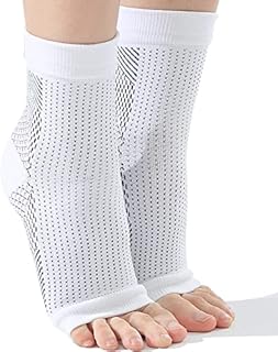 Soothe Socks for Neuropathy Pain , Neuropathy Pain Relief Socks (Large-X-Large, White)