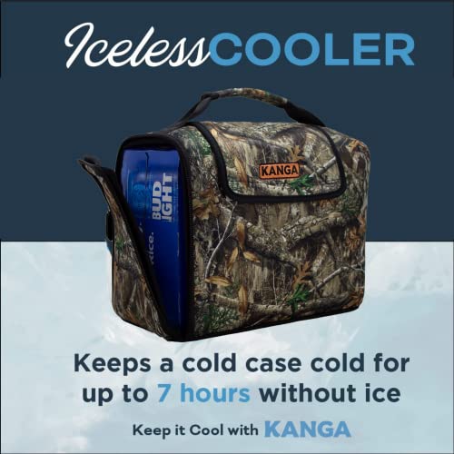 Image of Kanga Insulated Cooler Bag - Soft Cooler Bag - Can Beer and Seltzer Drink Cooler - Insulated and Durability Tested - Kanga Kase Mate