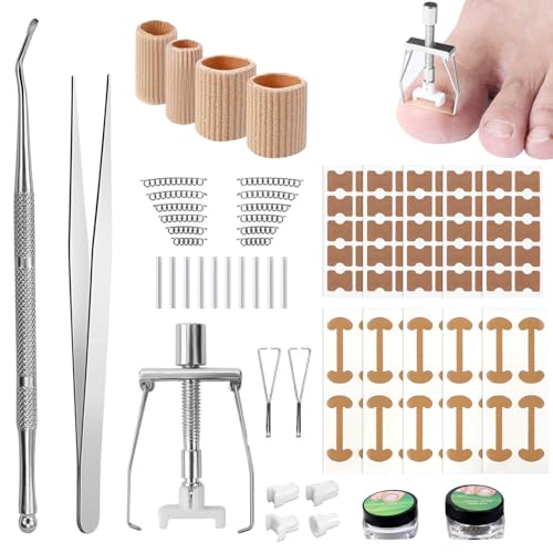 TYBYBB Juego de pinzas para uñas encarnadas, corrección de uñas de los pies, corrección de uñas encarnadas, parche de corrección de uñas de los pies, para uñas encarnadas TYBYBB Juego de pinzas para uñas encarnadas, corrección de uñas de los pies, corrección de uñas encarnadas, parche de corrección de uñas de los pies, para uñas encarnadas