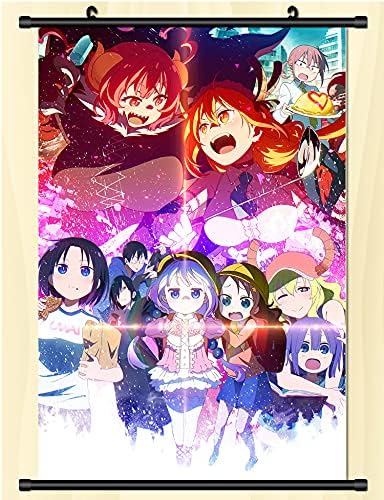 Amazon Wangye 小林さんちのメイドラゴン アニメ グッズ タペストリー ポスター おしゃれ 巻物 軸物 掛け絵 部屋飾り 掛け軸 寮 壁 飾り贈り物 萌えグッズ 誕生日プレゼント 90cmx60cm アニメ 萌えグッズ 通販