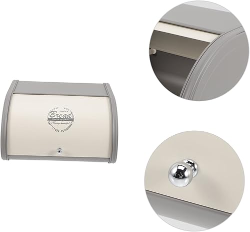 Miniatura 9 de Veemoon Contenedor de caja de almacenamiento para restaurante, bufé, frutas, esquina gris, soporte para alimentos, cocina, panadería, encimera,