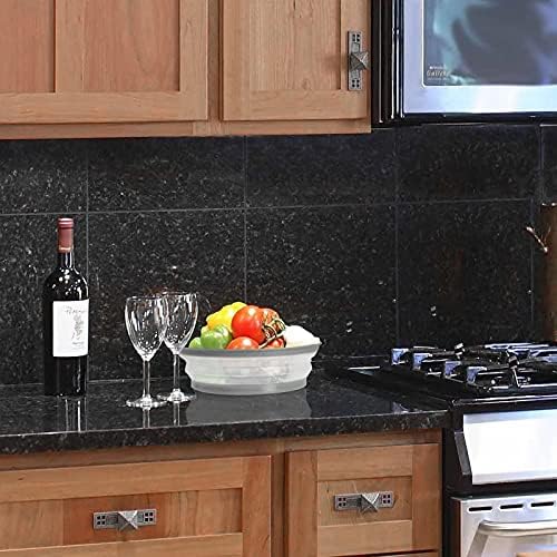 Olymajy 2 Pcs Collapsible Microwave Cover Fold Microwave Plate Plastic Food Splash Cover Steam Microwave Food Cover Cover Microwave Food, Cover for Fruit Vegetables Kitchen Cooking