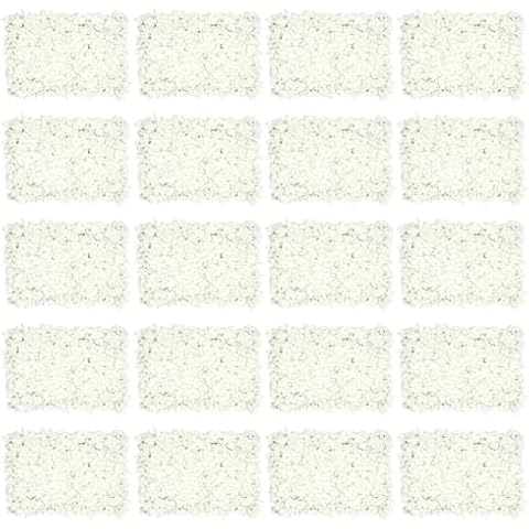 DNYSYSJ Artificial Flower Wall Panel Cover