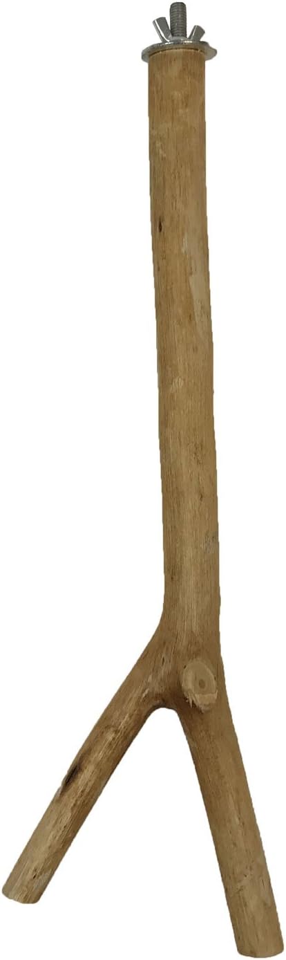 Penn Plax Y-Shaped Wooden Bird Perch, Large