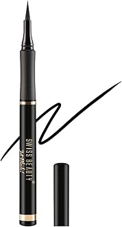 SWISS BEAUTY Waterproof And Long Wearing Bold Felt Tip Pen Glossy Eyeliner | Smudge Proof Eye Makeup | Quick Drying | Black, 1.2Ml