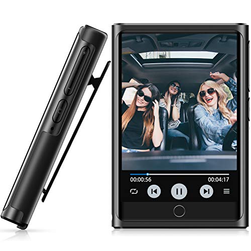 MP3 Player, 16GB MP3 Player with Bluetooth 4.2, 2'' HD Touch Screen, Portable Bluetooth MP3 MP4 Music Player with FM Radio, Recording, Pedometer, HiFi Lossless Sound, Support up to 128 GB Expansionâ€¦