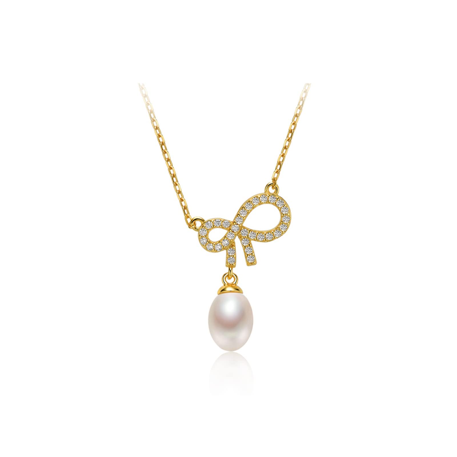 Collier perle eau douce S925 anti-ternissement pour sublimer le décolleté - 7