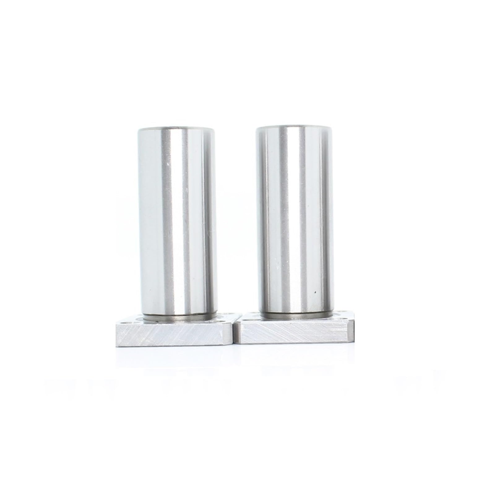 VSPPJYFG 2Pcs Square Flange Long Linear Bearing LMK20LUU/25LUU/30LUU/35LUU/40LUU/50LUU/60LUU Linear Motion Bearings(LMK30LUU)